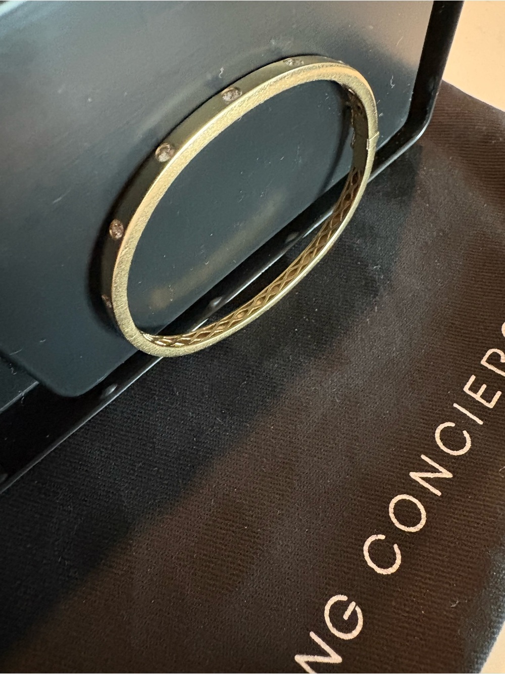 Ring Concierge Diamond Inlay Bangle - Picture 10 of 11